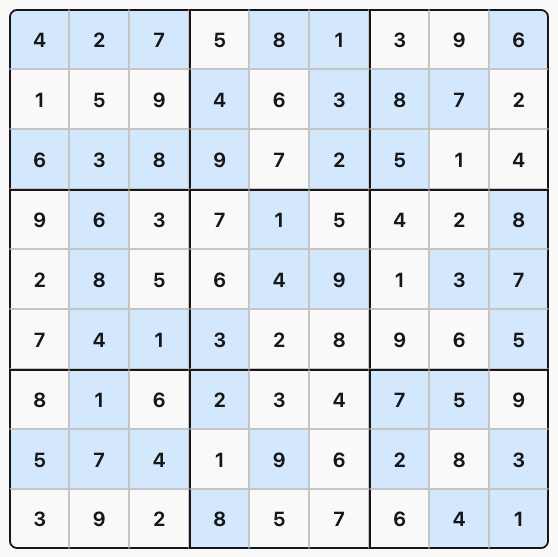 Solved Sudoku
